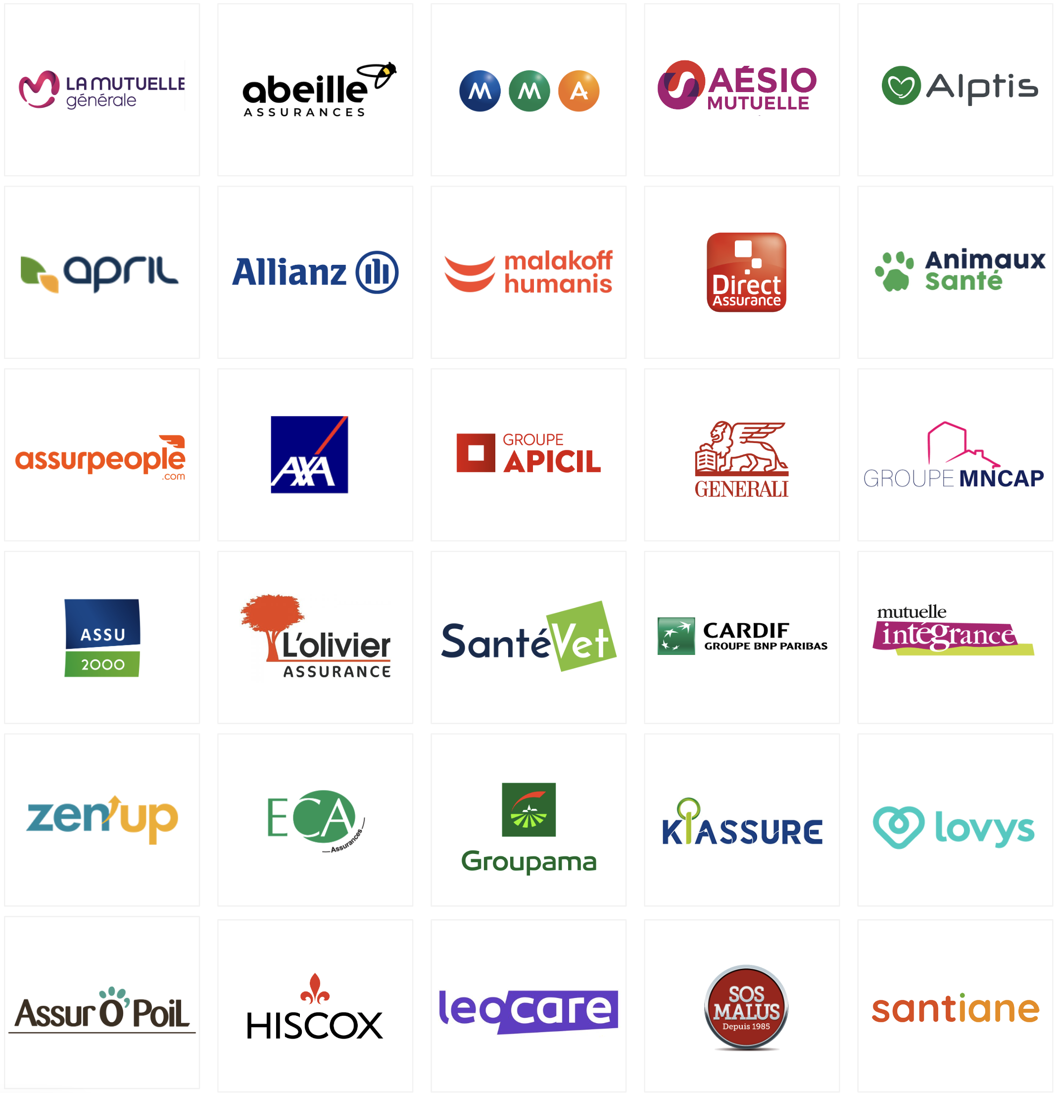 assureurs partenaires comparadise assureurs partenaires comparadise